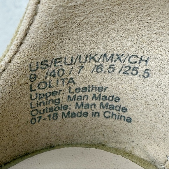 Kenneth Cole Reaction Women’s Lolita Strappy Heeled Sandal size 9 beige - Picture 6 of 15